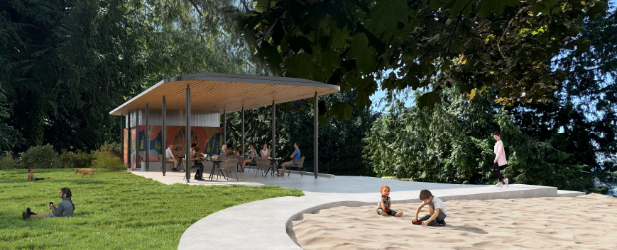 Facility oblique view